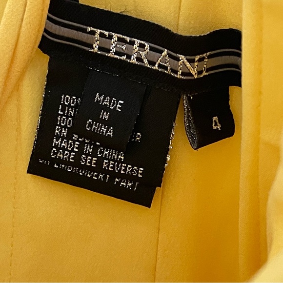 Terani Couture Yellow Grown - Picture 4 of 9